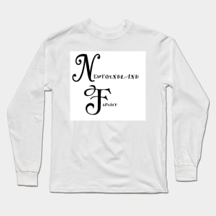 newfoundland fancier Long Sleeve T-Shirt